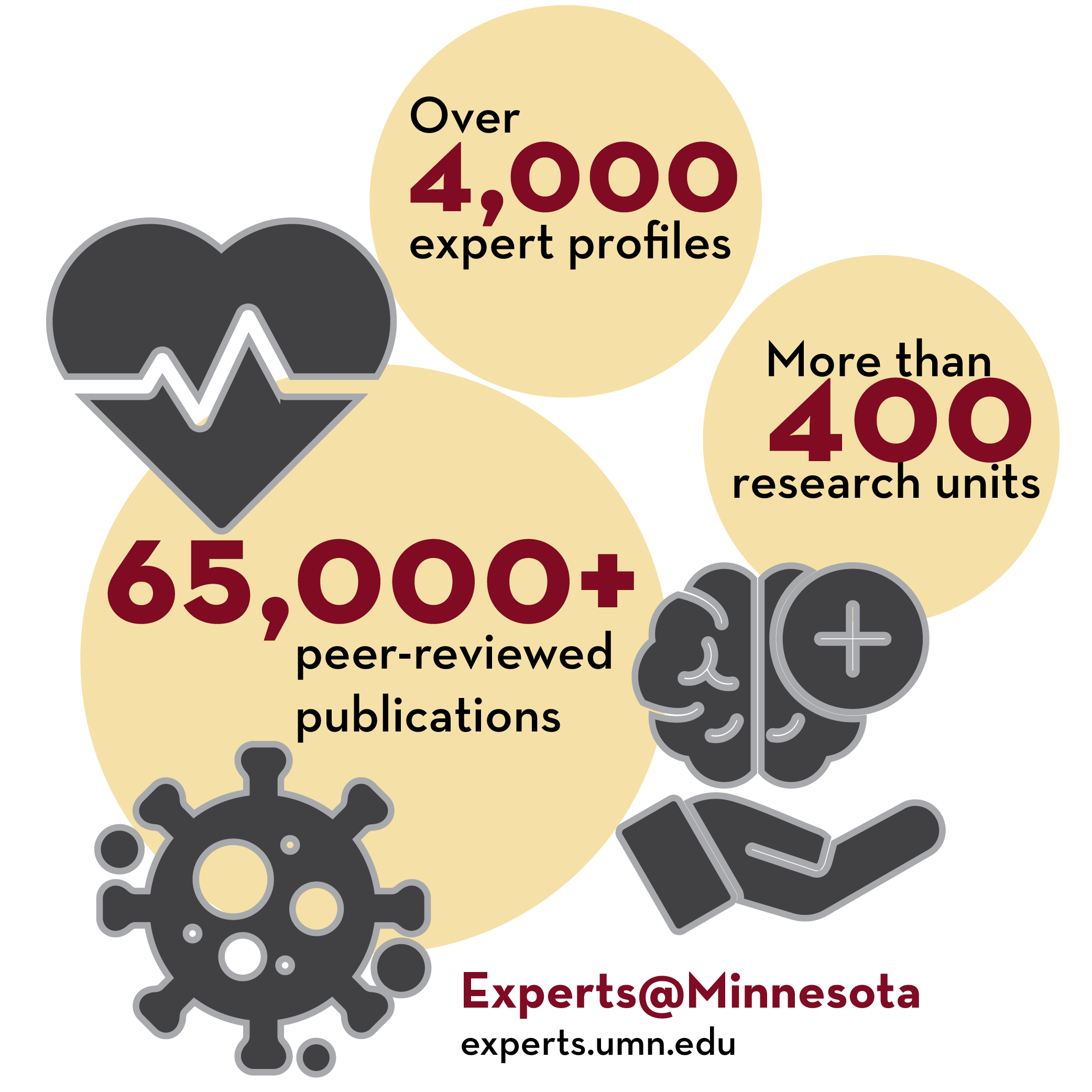 SDG 3 Experts: over 4000 experts, more than 400 units, 65000 plus publications. 