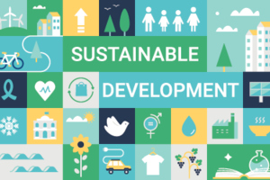 Sustainable Development graphic. 