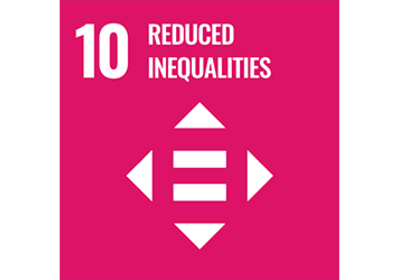 SDG 10 Icon. 